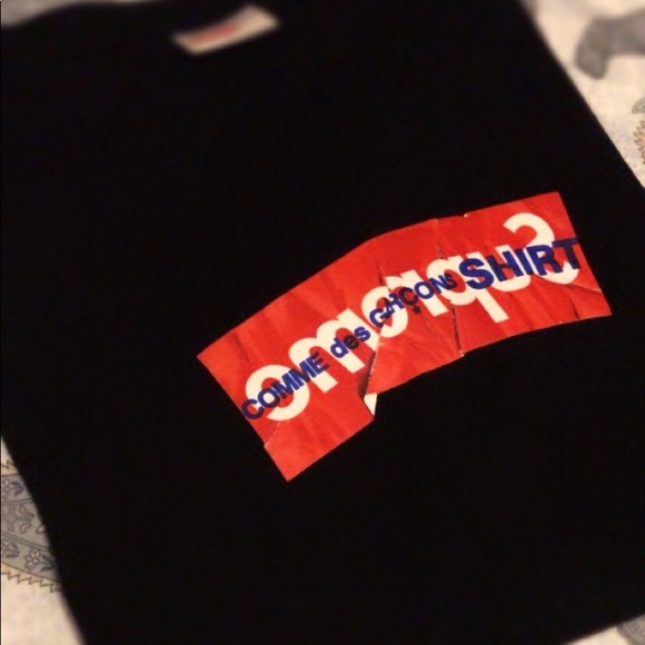 Supreme CDG box logo